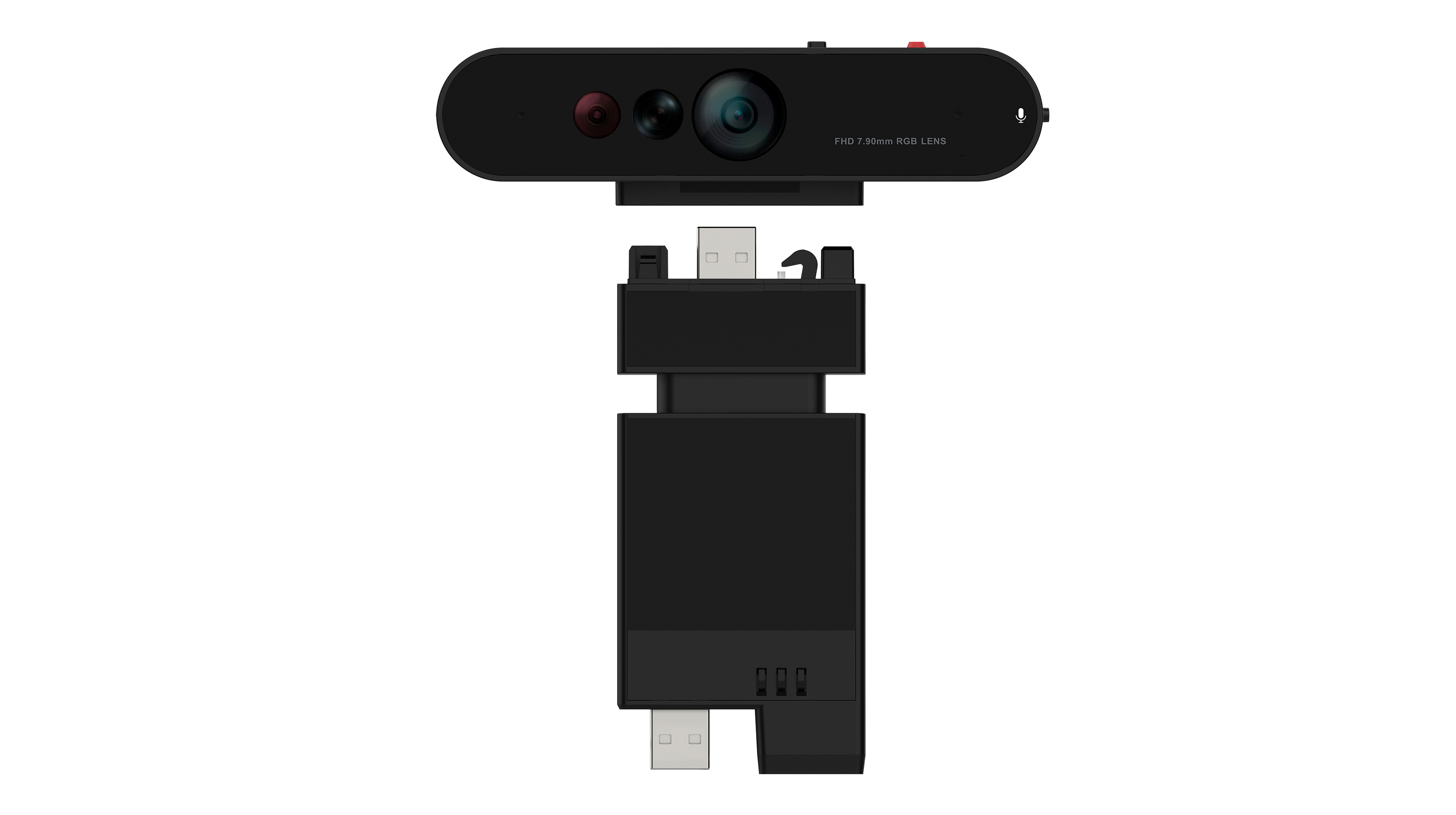 Image of Lenovo ThinkVision MC60 (S) webcam 1920 x 1080 pixels USB 2.0 Black