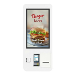 Allsee Technologies SO27C Signage Display Kiosk design 68.6 cm (27") LED Wi-Fi 350 cd/m² Full HD White Touchscreen Built-in processor 24/7