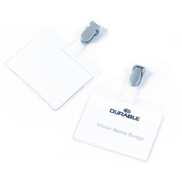 Image of Durable VISI BADGE CLIP STRAP PK25