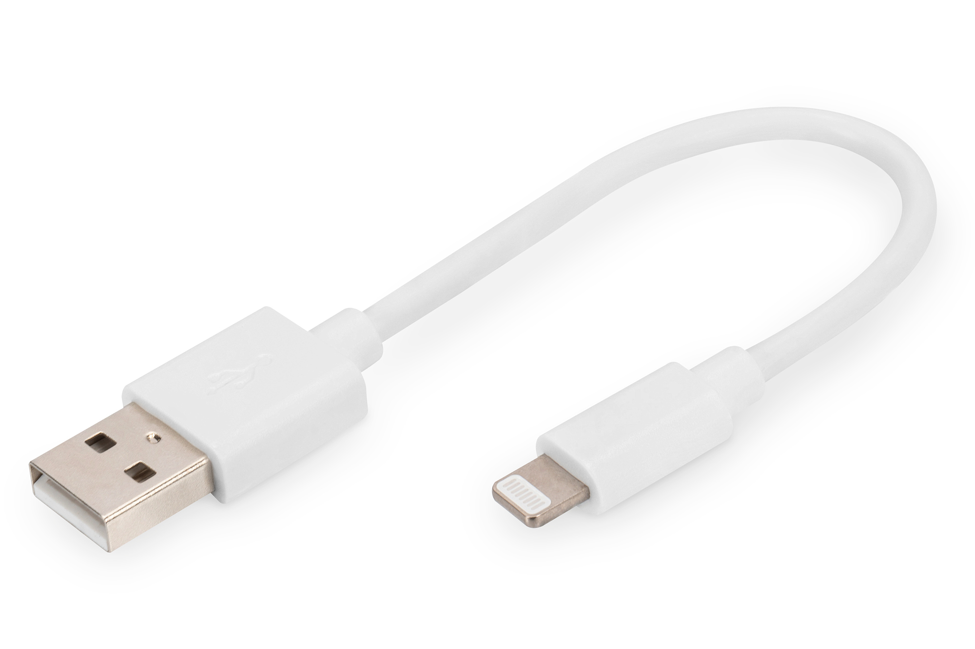 Image of Digitus Lightning to USB-A data/charging cable, MFI-certified