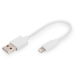 Digitus Lightning to USB-A data/charging cable, MFI-certified