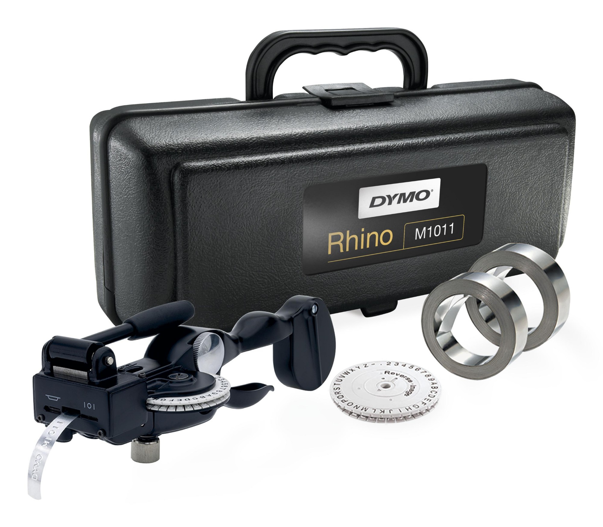 DYMO RHINO M1011 Industrial Embossing Label Maker Tool | with Aluminiu