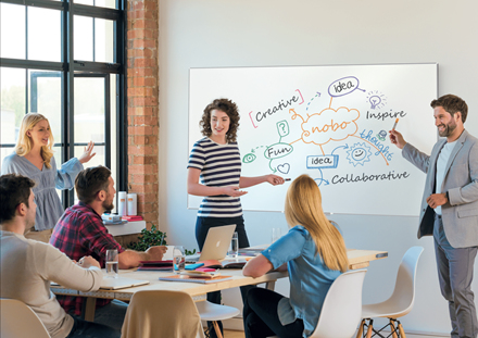 Nobo Impression Pro whiteboard 879 x 491 mm Enamel Magnetic