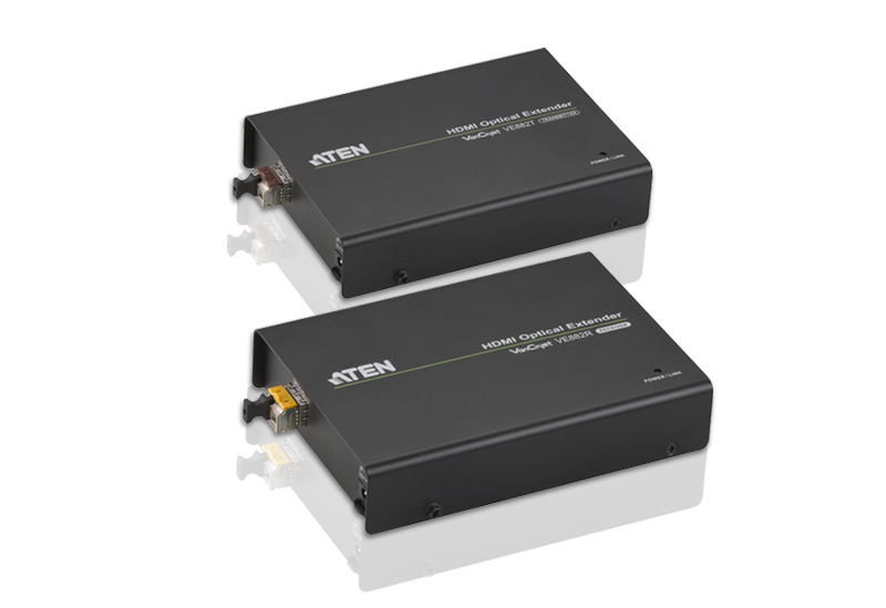 Aten VE882-AT-E AV extender AV transmitter & receiver Black