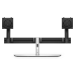 DELL MDS26 68.6 cm (27") Desk Black, Silver