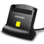 Axagon CRE-SM2 smart card reader Indoor USB USB 2.0 Black