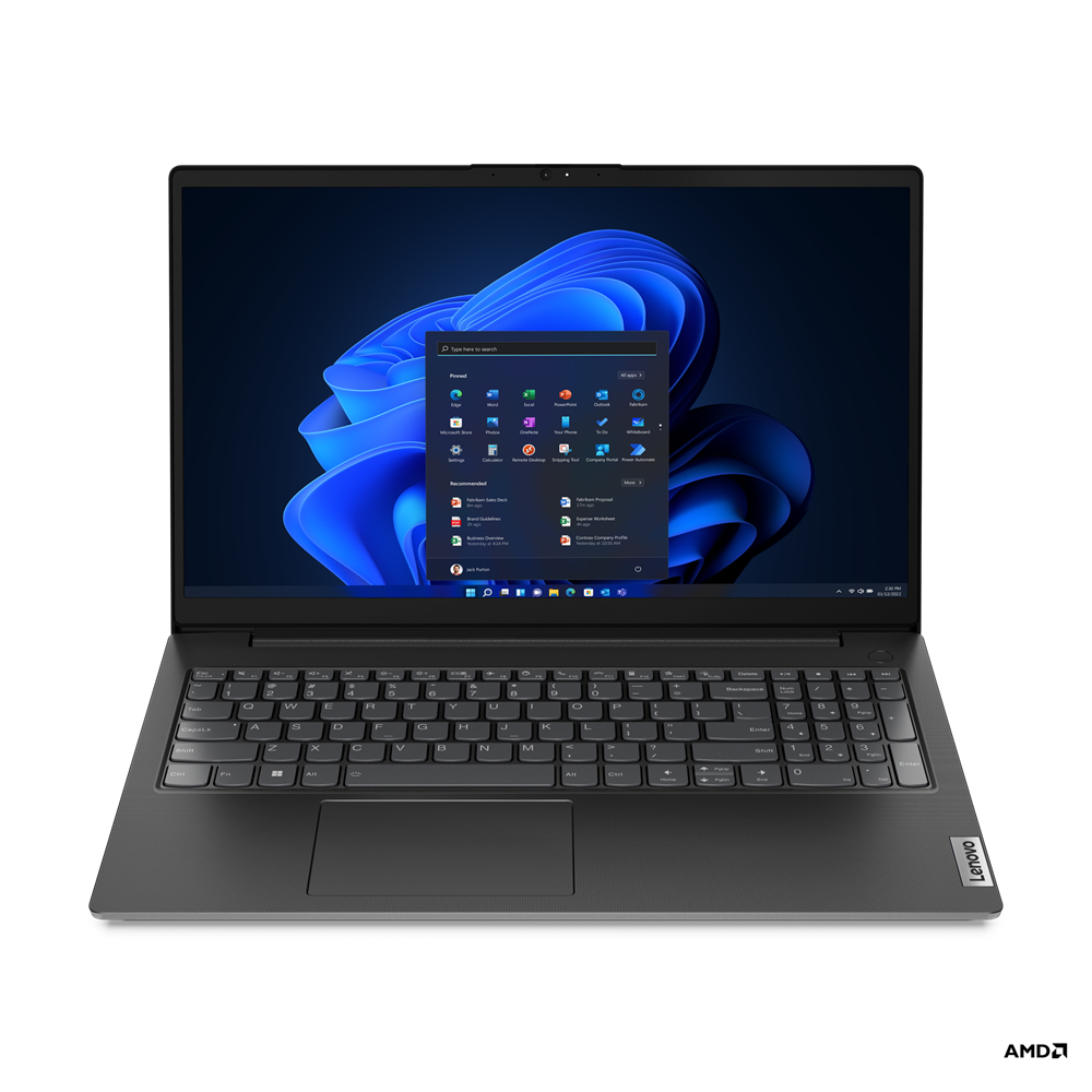 Image of Lenovo V V15 Laptop 39.6 cm (15.6") Full HD AMD Ryzen 5 5625U 8...