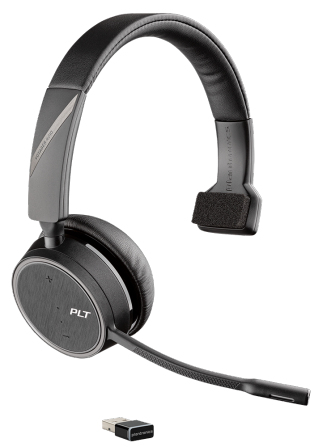 POLY 4210 UC Headset Wireless Head-band Office/Call center Bluetooth Black