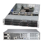 Supermicro SuperChassis 825TQC-R1K03WB Rack Black 1000 W