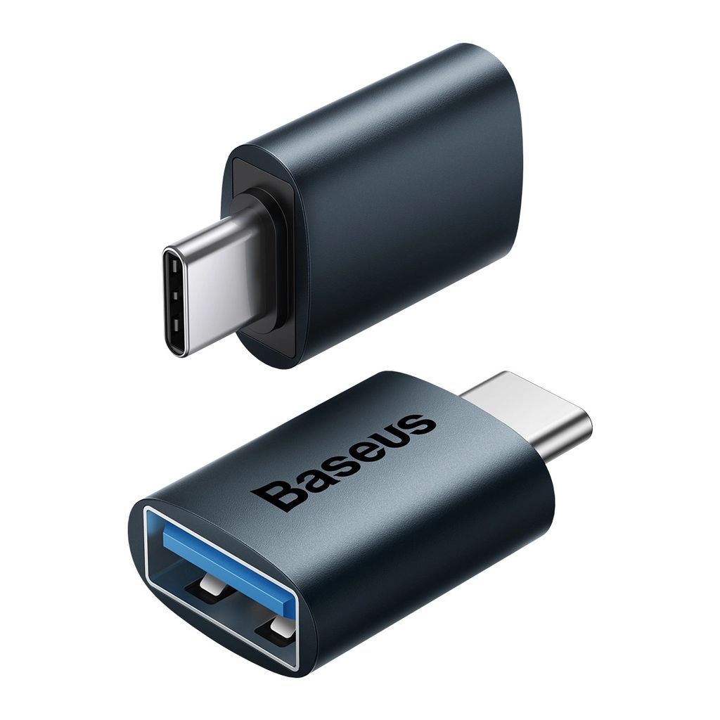EU Product - USB-C to USB-A adapter - Blue thumbnail