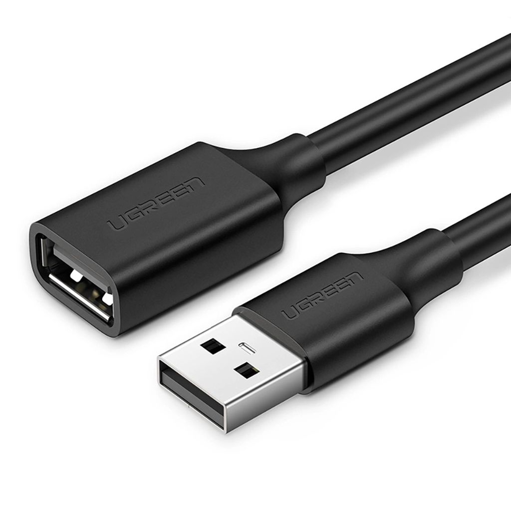 EU Product - USB-A 2.0 extension cable, 5m - Black thumbnail