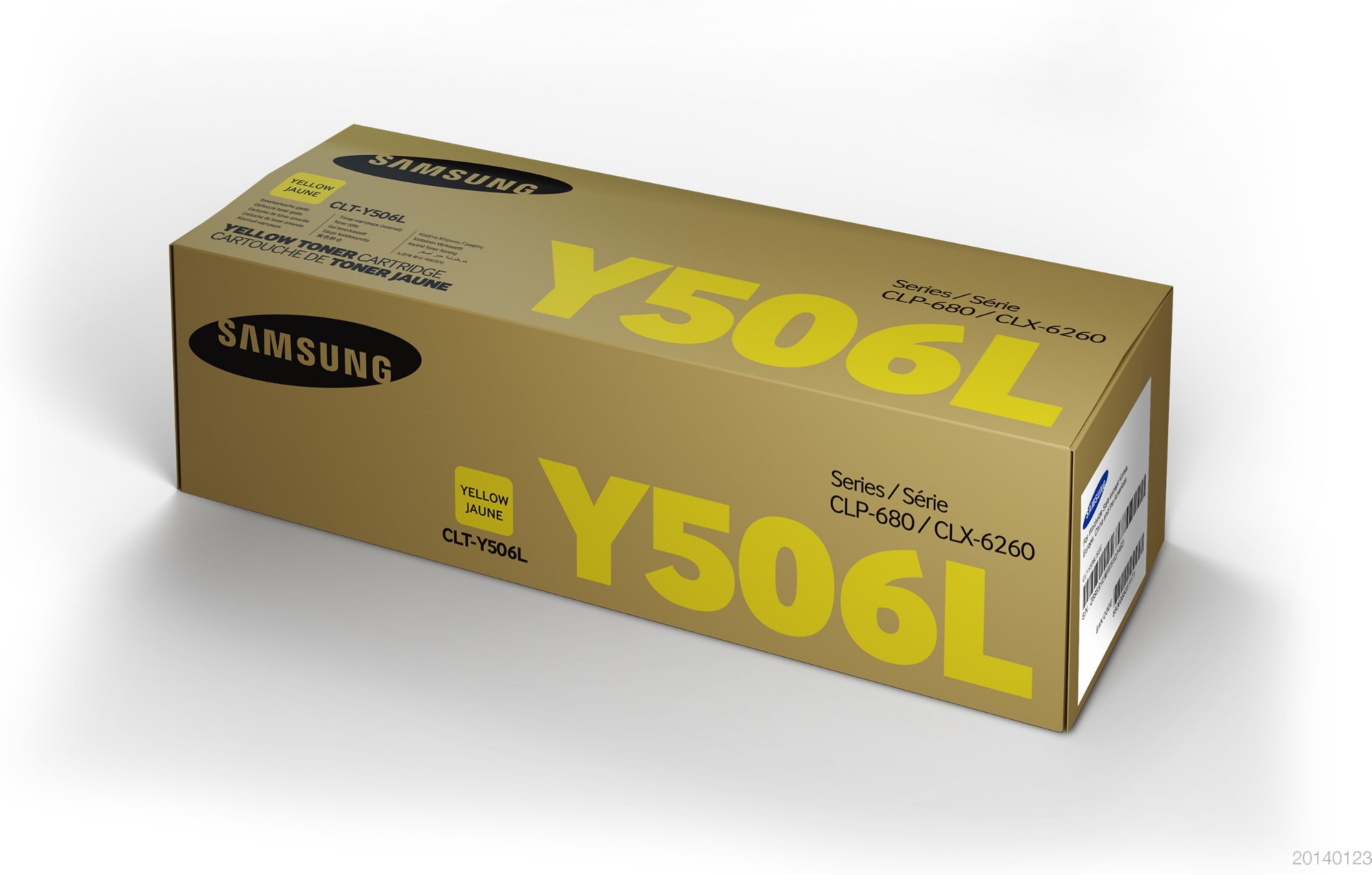 Samsung CLT-Y506L Yellow High Yield Toner Cartridge SU515A
