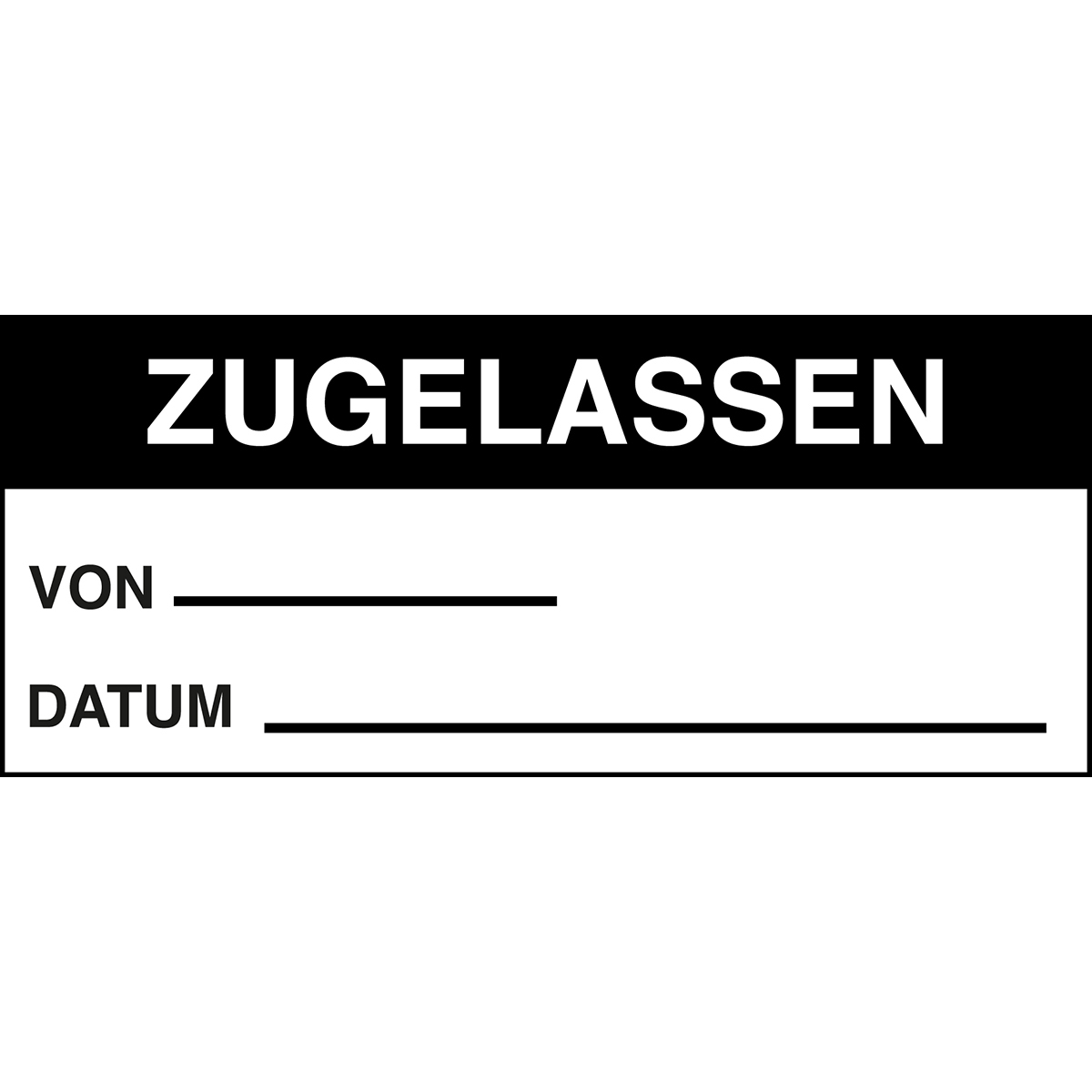 Brady WO-42-D self-adhesive label Rectangle Removable White. Black 25