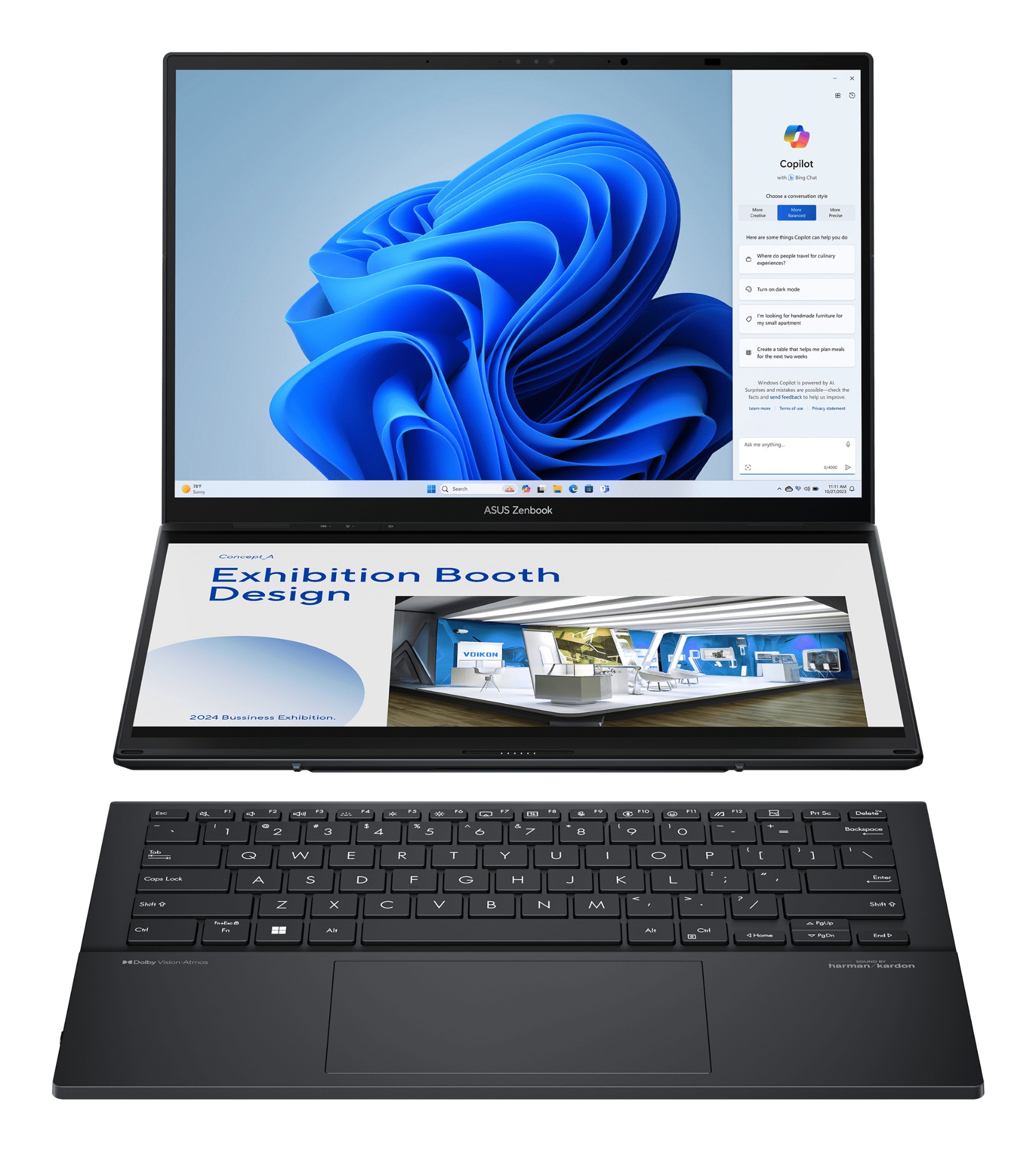 ZEN DUO 14 U9 285H 32GB 1TB GRAY thumbnail