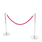 SECO by Stewart Superior SECO Standard Chrome Posts with 1.5m Rope - CAFEPOSTCHROME DD