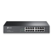 TP-Link TL-SF1016DS nätverksswitchar Ohanterad Fast Ethernet (10/100) 1U Svart