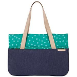 STM Grace notebook case 38.1 cm (15") Sleeve case Green, Navy