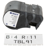 Brady M5C-1500-422/R6000HF DirectLabel Etikettes Polyester black on white 38,1mm x 7,62m for Brady 38.1mm  Chert Nigeria