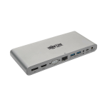 Tripp Lite U442-DOCK4-S laptop dock/port replicator Wired USB 3.2 Gen 2 (3.1 Gen 2) Type-C Silver