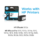 HP 962 Black Original Ink Cartridge
