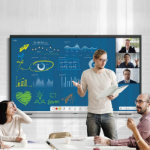 Dahua Technology DeepHub Lite Education DHI-LPH75-ST470-B 75 Inch Interactive Smart Whiteboard, 4K Display, Android 11, Speakers, HDMI, USB-C, WiFi and Ethernet.
