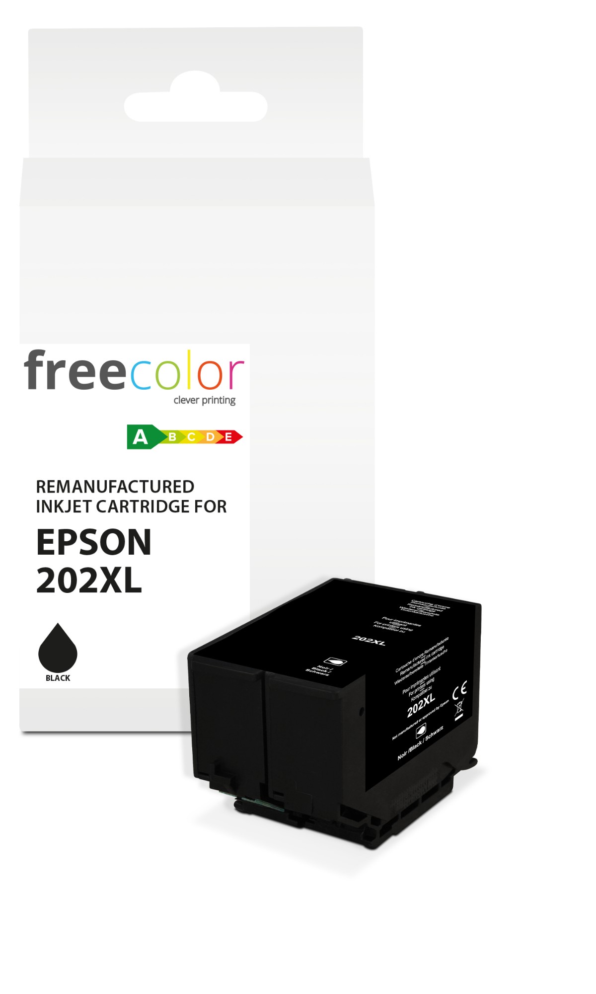 EU Product - Patrone Epson 202XL black 22ml remanufactured