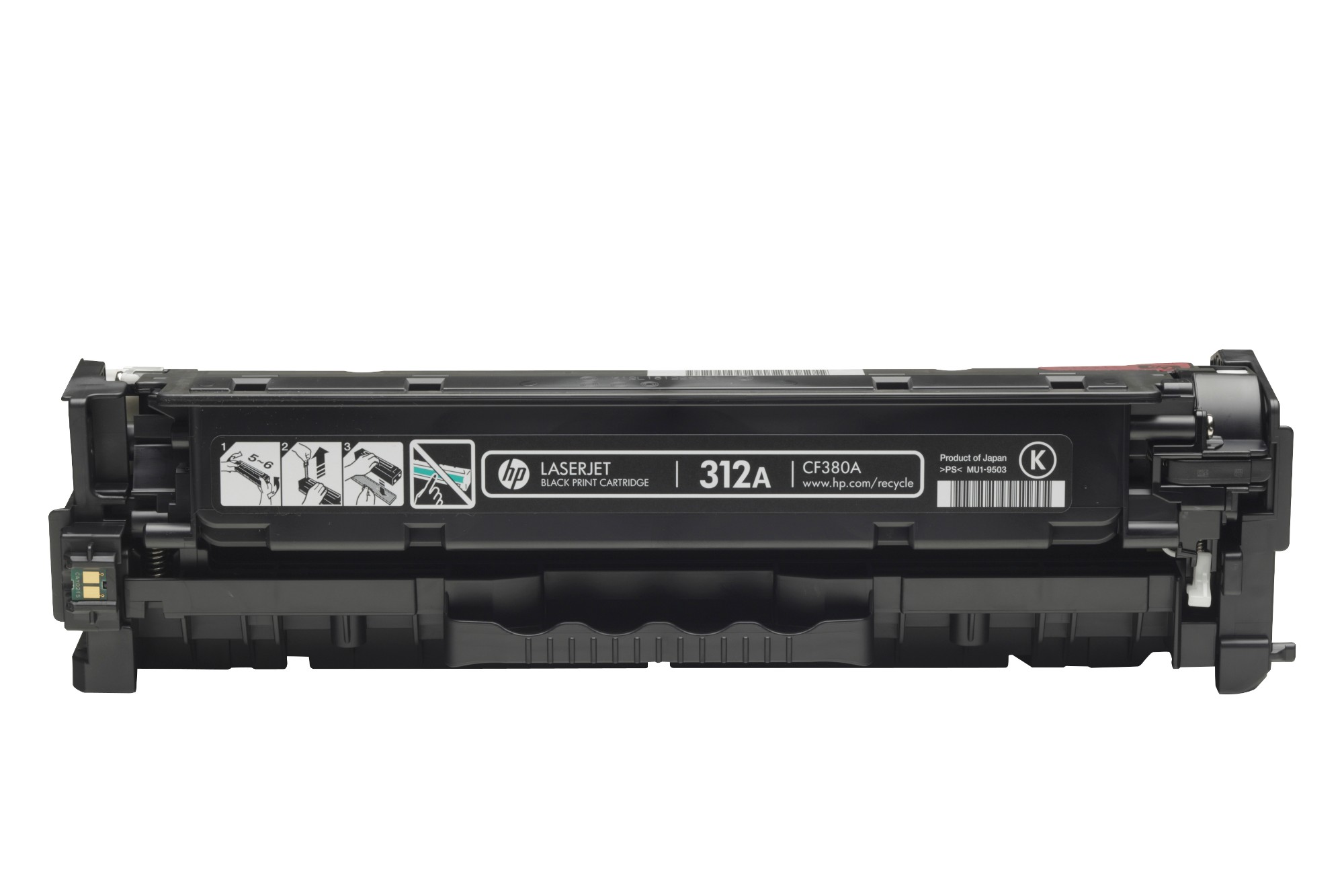 Hp Black Cf380a/312A Toner Cartridge 2.4K Pages Iso/Iec 19798 For