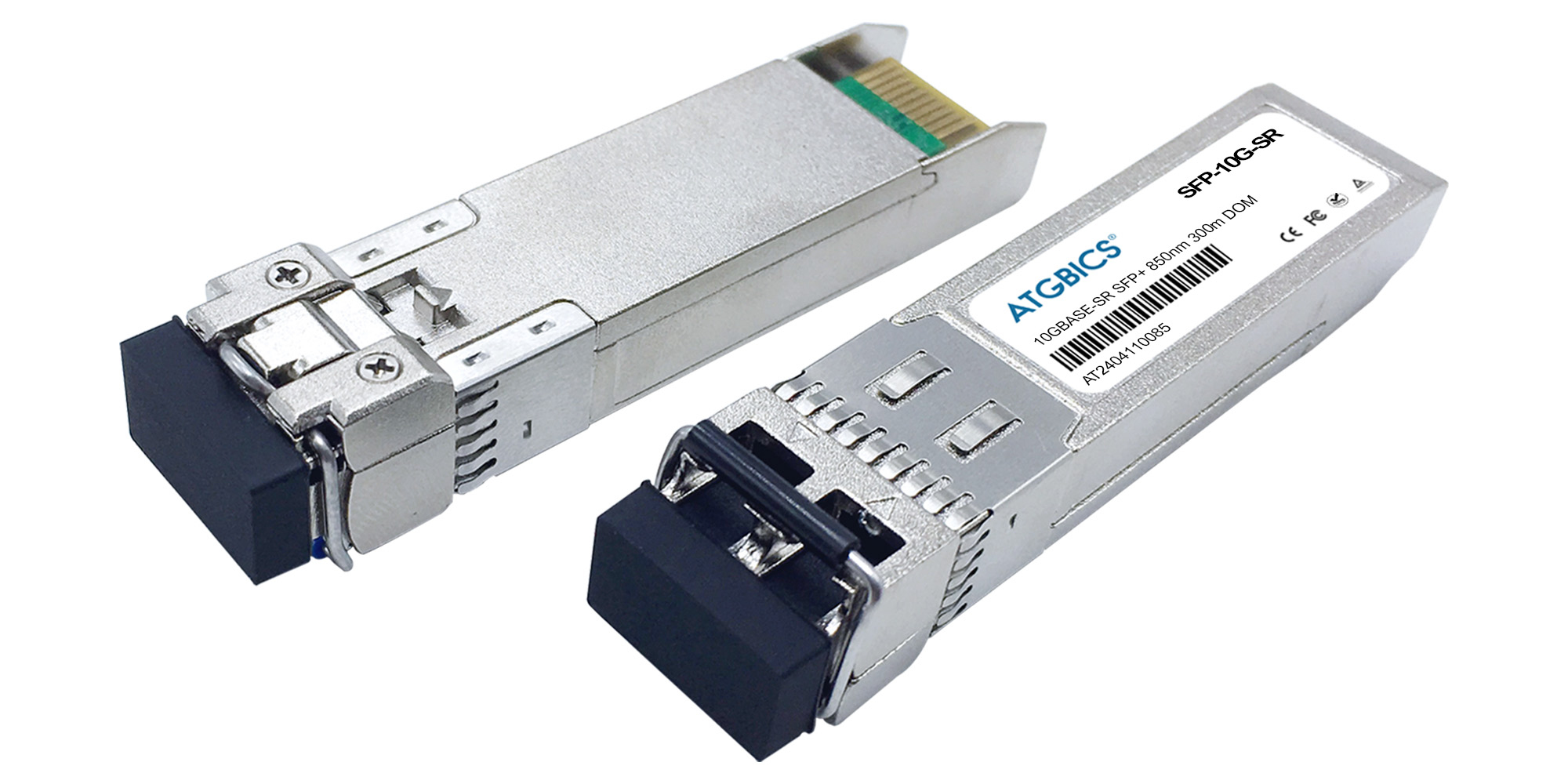 ATGBICS SFP-10GBASE-SR-AT AdTran Compatible Transceiver SFP+ 10GBase-SR (850nm MMF 300m LC DOM)