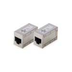 Digitus CAT 6, modular couplers, shielded - 2 pieces