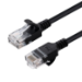 Microconnect V-UTP601S-SLIM networking cable Black 1 m Cat6 U/UTP (UTP)