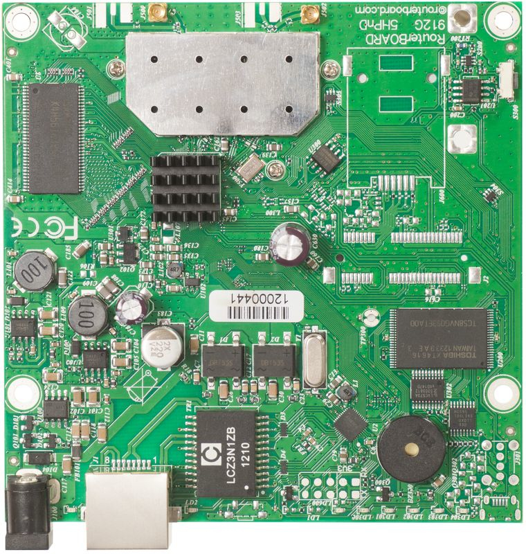 Mikrotik RB911G-2HPND router motherboard