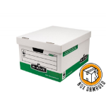 Bankers Box BOX DAMAGED - System Storage Box Green Pack of 10