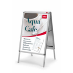 Nobo Premium Plus A1 A-Board Sign Holder with Snap Frame