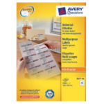 Avery 3657-200 self-adhesive label White 8000 pc(s)
