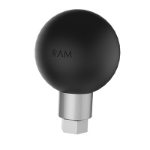 RAM Mounts Ball Adapter with 1/4" - 20" Female Threaded Hole and Hex Post