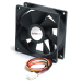 StarTech.com FAN6X2TX3 computer cooling system Computer case Fan 2.36" (6 cm) Black