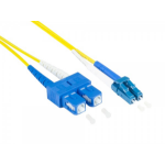 Alcasa LW-9075LS InfiniBand/fibre optic cable 7.5 m 2x LC 2x SC Yellow