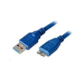 8WARE USB 3.0 to Micro USB Cable 1m Type A to Type B Male to Male for Charging or Data Sync Mobile Devices Phone Tablet PDA GPS