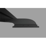 Crestron TSW-770/1070-MUMK-B houder Passieve houder Beeldscherm Zwart