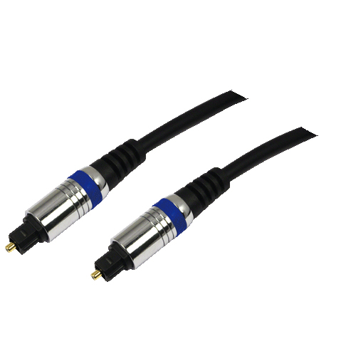 Image of LogiLink Toslink 1.5m audio cable Black