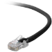 Belkin Cat5e, 2ft, 1 x RJ-45, 1 x RJ-45, Black networking cable 23.6" (0.6 m)