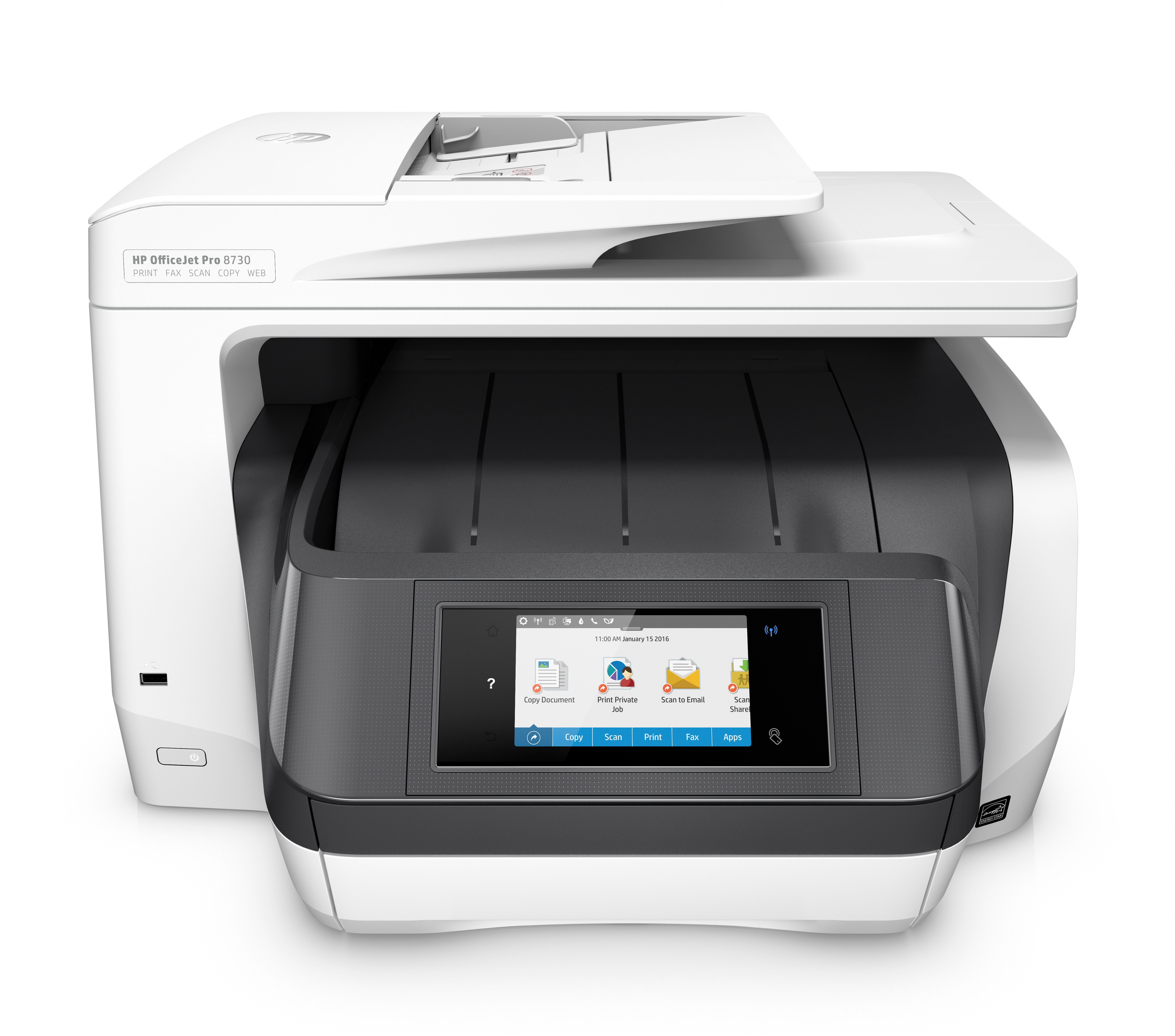 Image of HP OfficeJet Pro 8730 All-in-One Printer, Color, Printer for Home,...