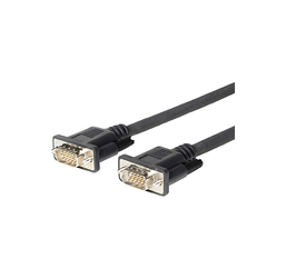 Vivolink 0.9m VGA M/M VGA cable VGA (D-Sub) Black