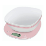 Terraillon 14669 kitchen scale Pink Countertop Round Electronic kitchen scale