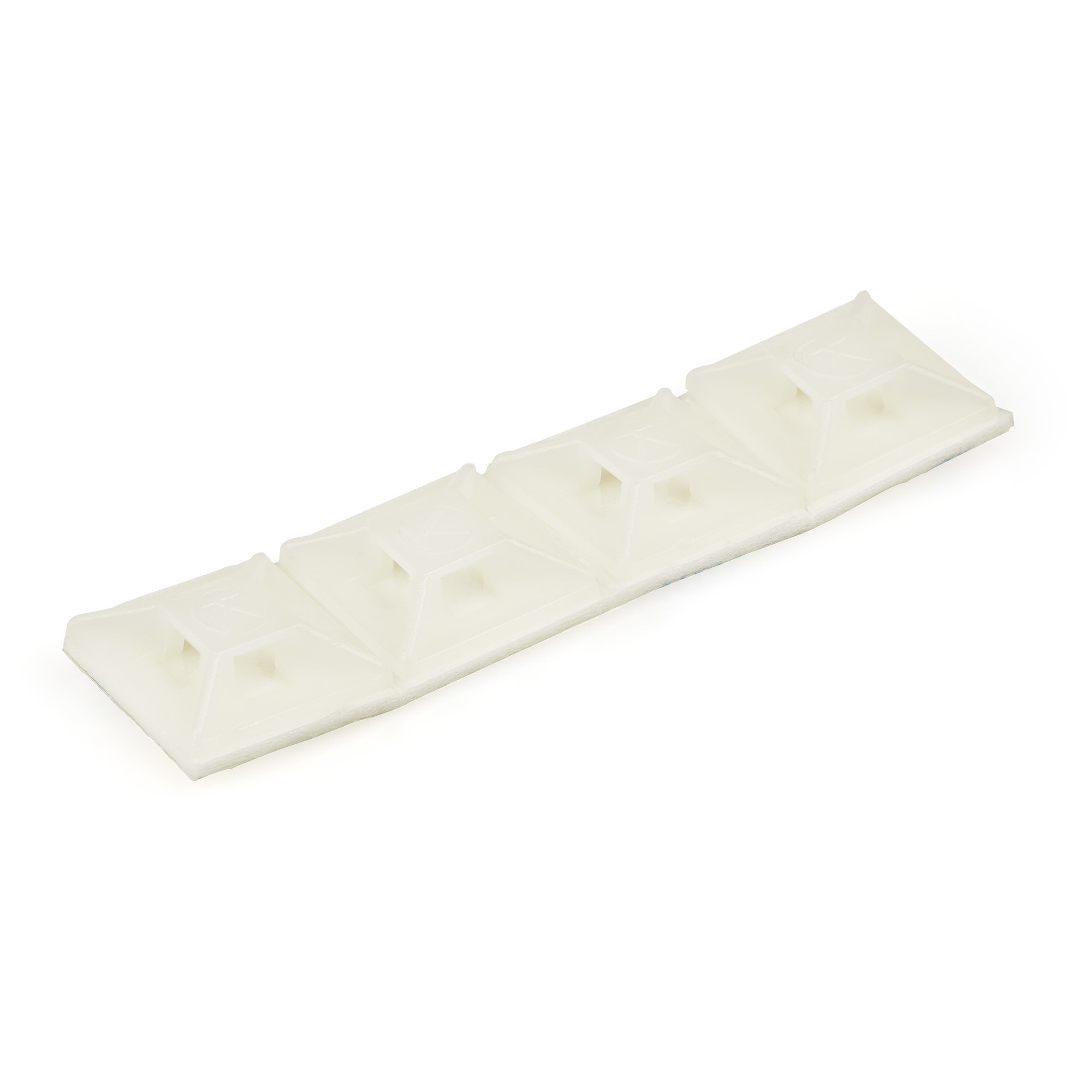 Image of StarTech.com 100 Pack Cable Tie Mounts with Adhesive Tape for 0.13...