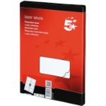 5Star 296808 self-adhesive label White Rectangle 800 pc(s)