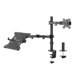 ACT Single monitor arm with laptop arm