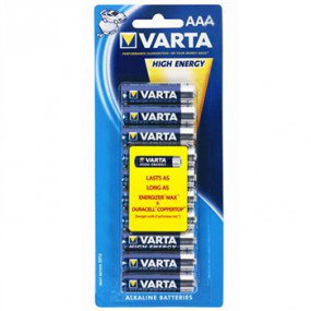 Photos - Battery Varta High Energy AAA, 10 pcs Single-use  Alkaline 4903121461 