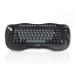 Ceratech Accuratus French Layout Toughball2; 2.4GHz Long range (up to 15 meter range) USB wireless keyboard with integrated high resolution 800dpi optical trackball mouse (Language variant provided using highly durable keyboard stickers). Batteries includ