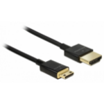 DeLOCK 84777 HDMI cable 1.5 m HDMI Type A (Standard) HDMI Type C (Mini) Black